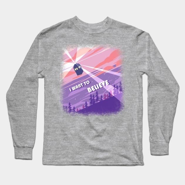 Doctor Who Long Sleeve T-Shirt by Manka